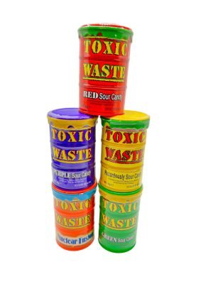 Toxic waste sour candy