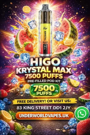HIGO KRYSTAL MAX 7500 PUFFS