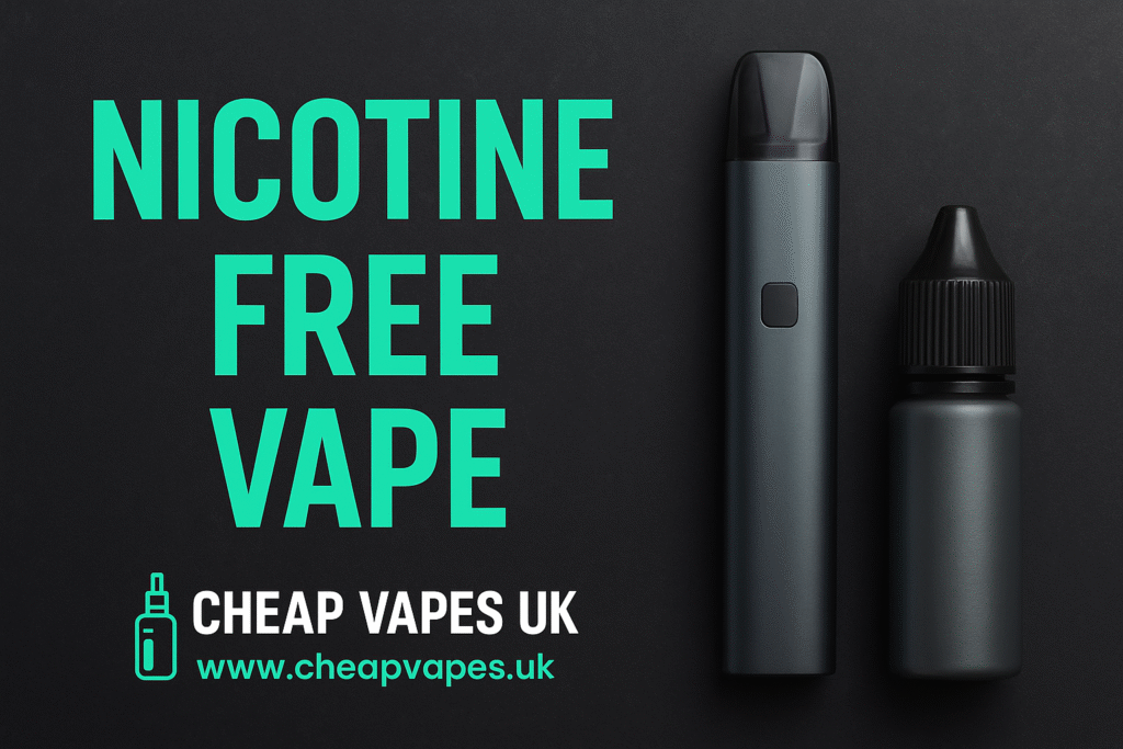 Nicotine free vape