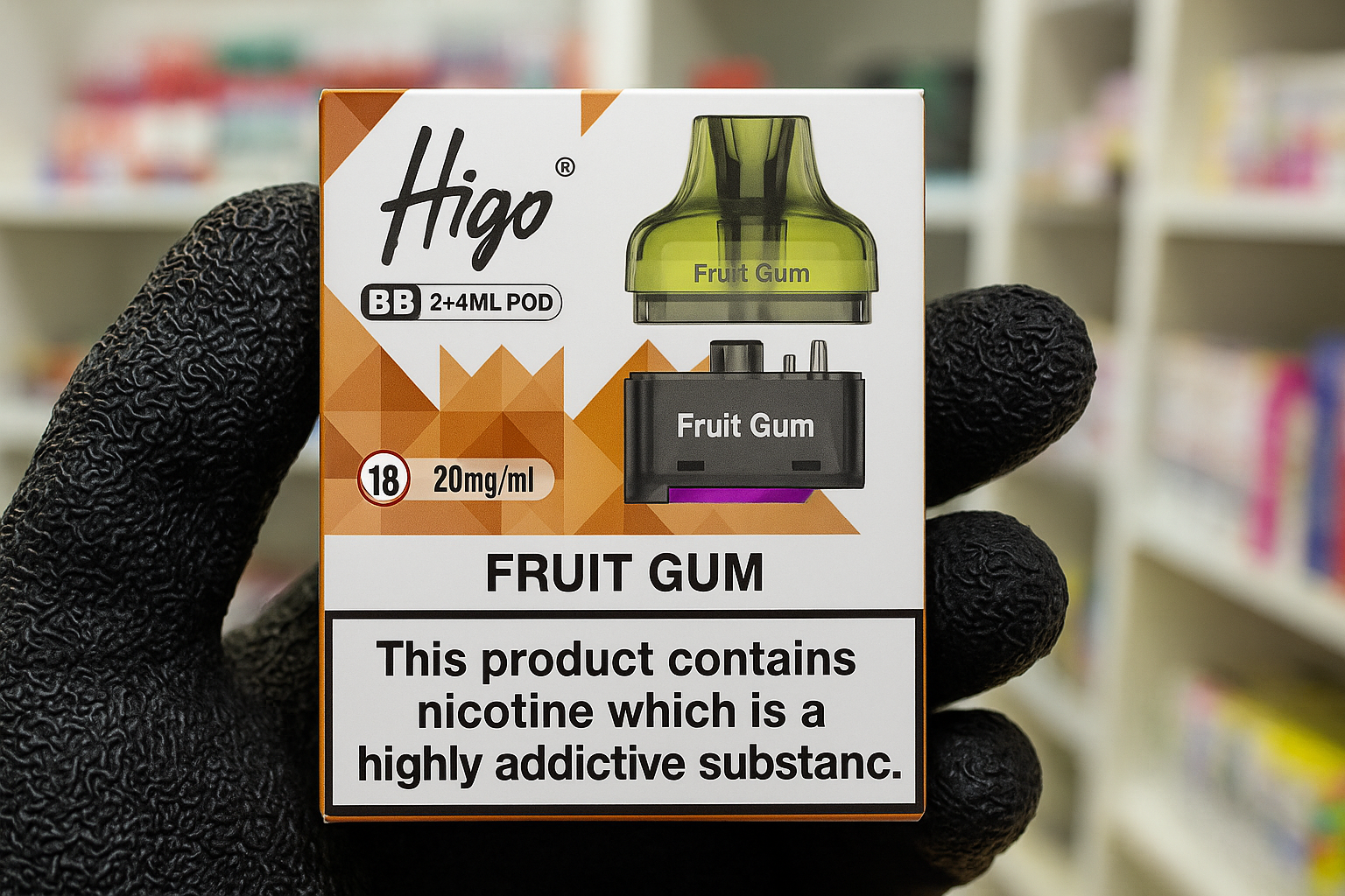 HIGO BB4000 PRE-FILLED REPLACEMENT PODS