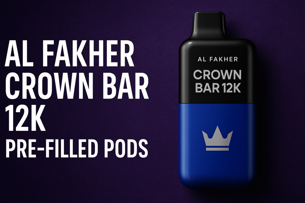 Al Fakher crown bar 12K pre filled pods