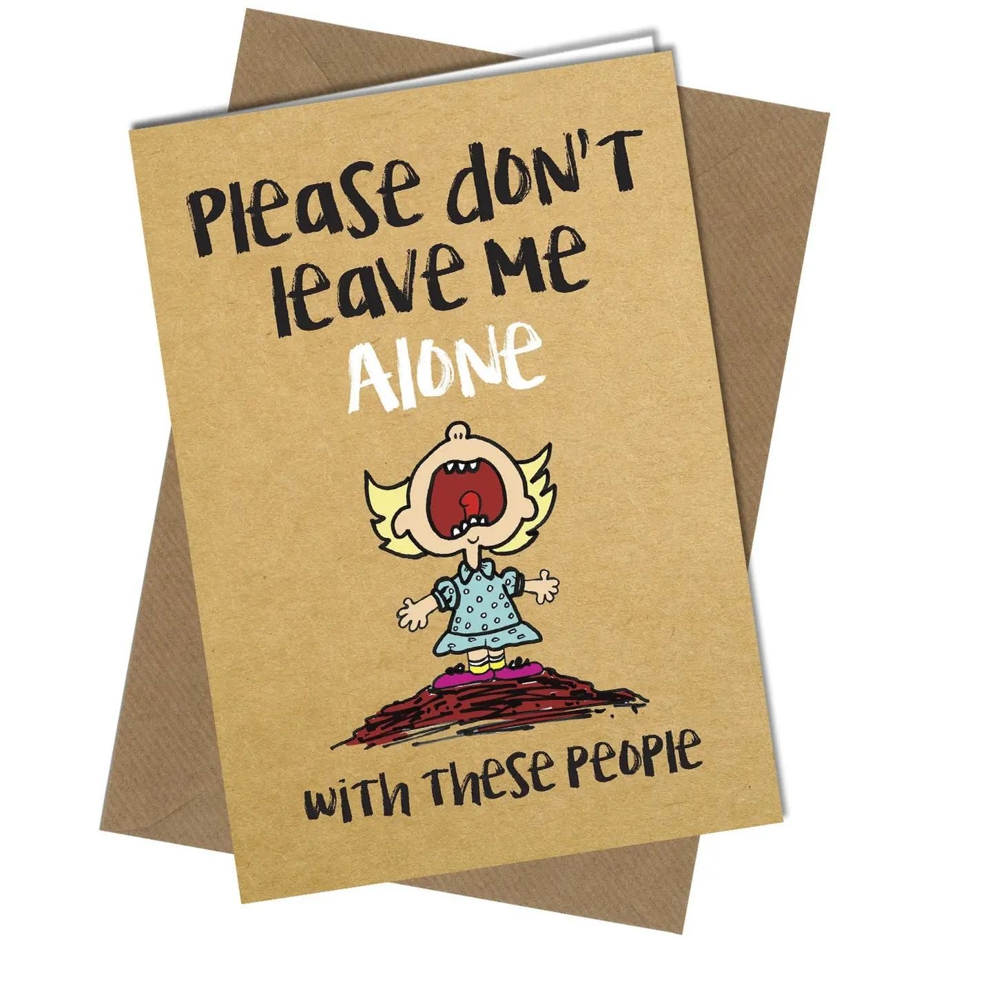 These people card for friend/colleague/relative