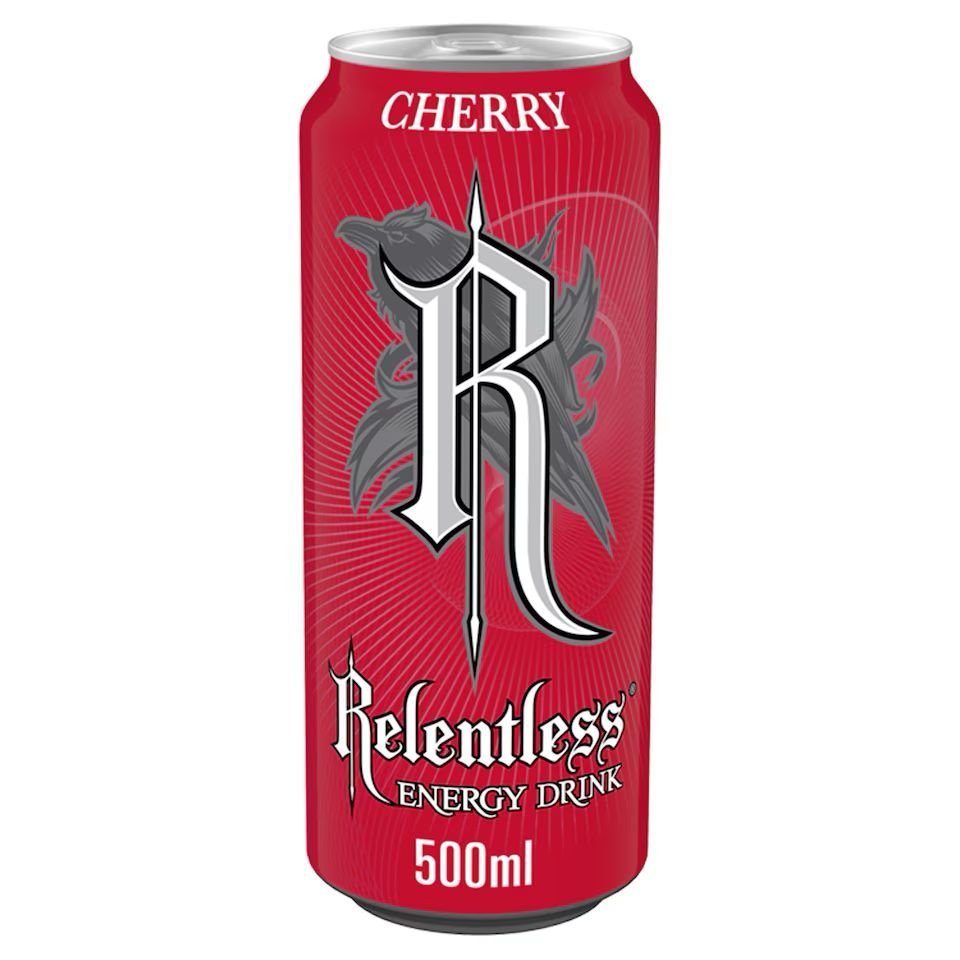 Relentless energy 500ml Cherry