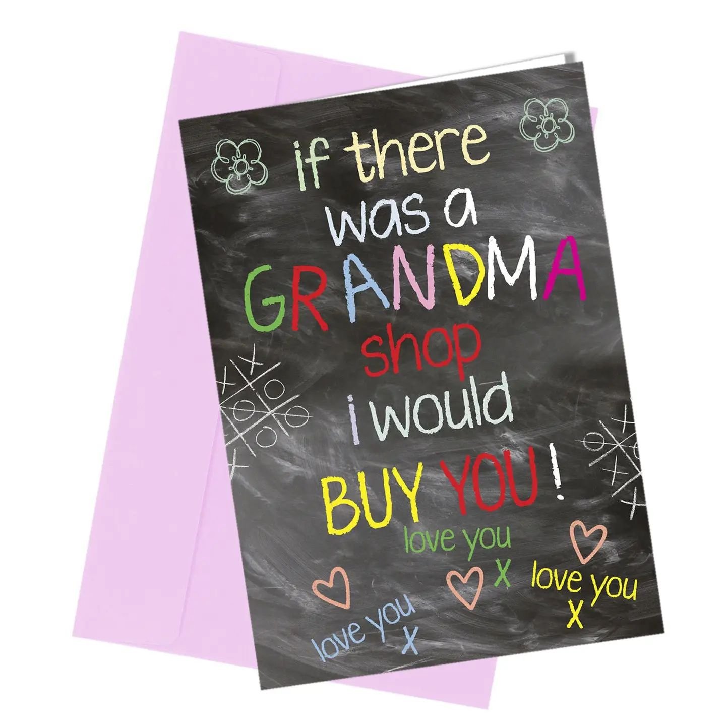 Love you thoughtful card for grandma/granparent