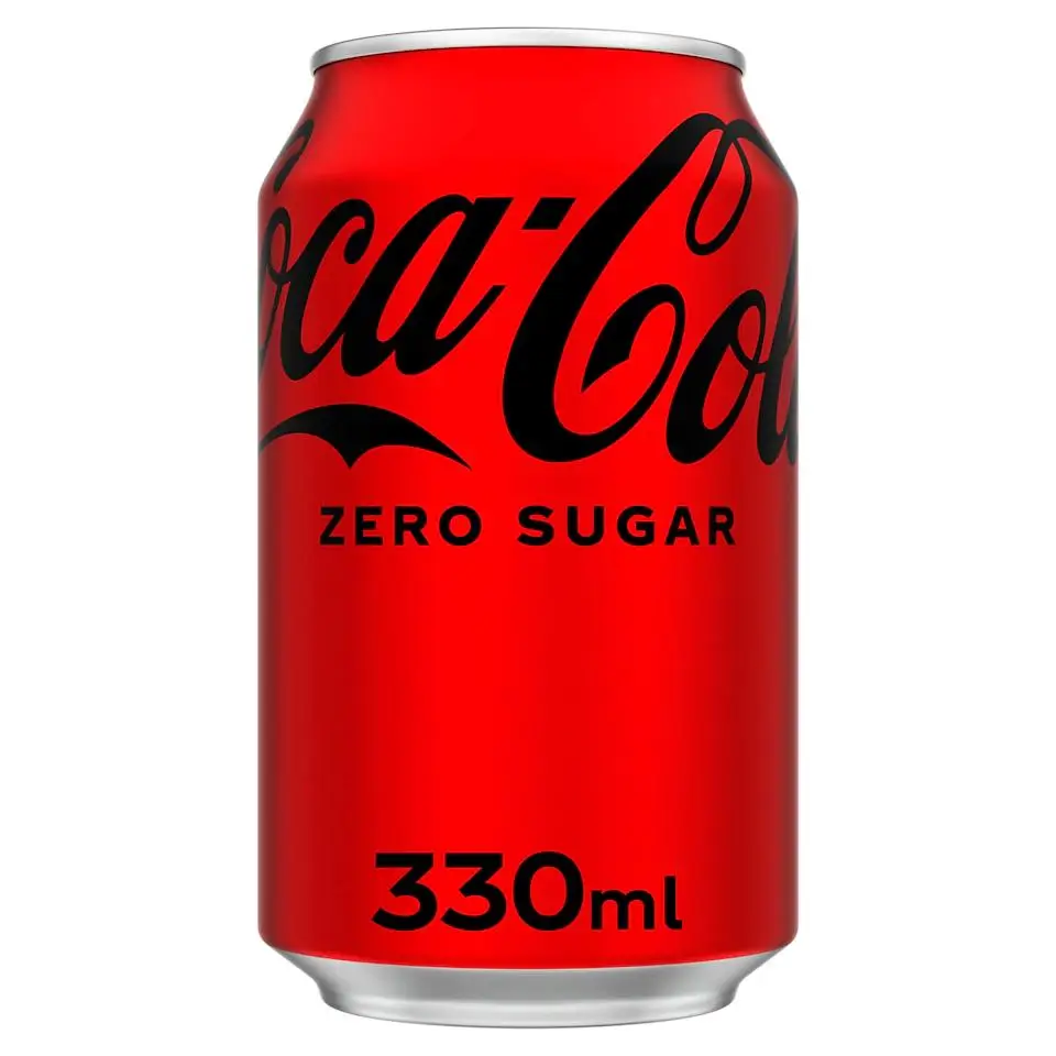 Coke zero sugar can 330ml