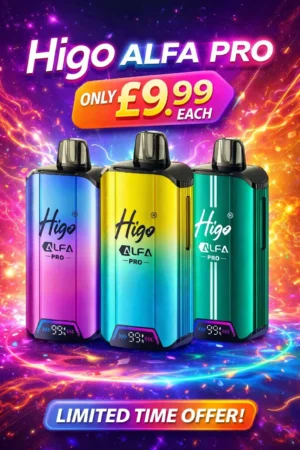 Higo Alfa pro 25K pre filled pod device