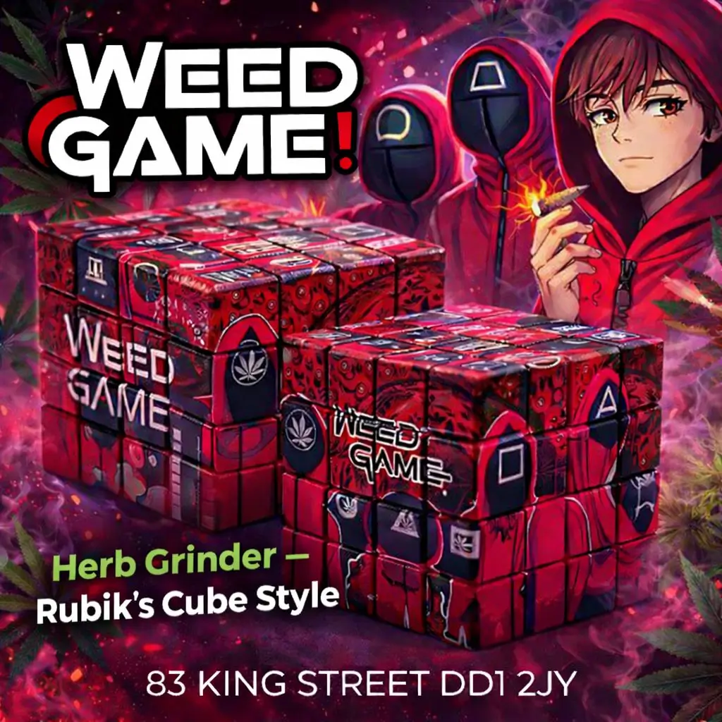 Herb Grinder — Rubik's Cube Style