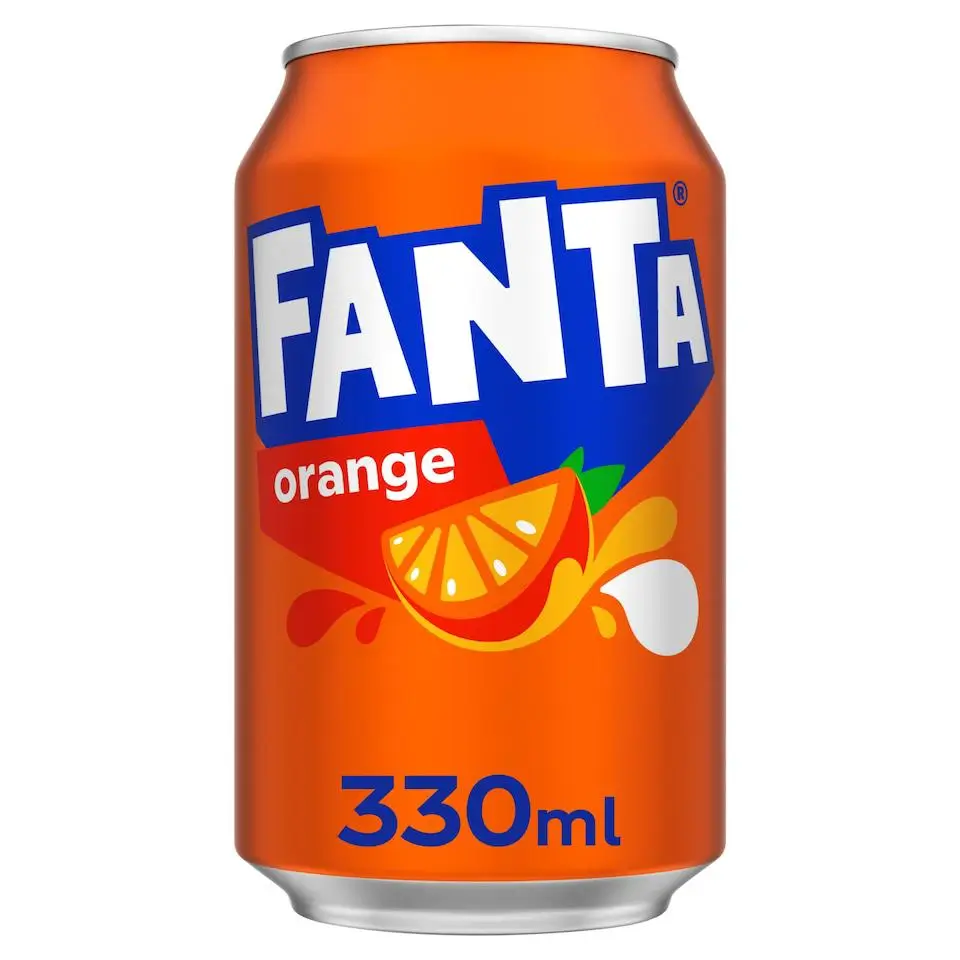 Fanta orange can 330ml