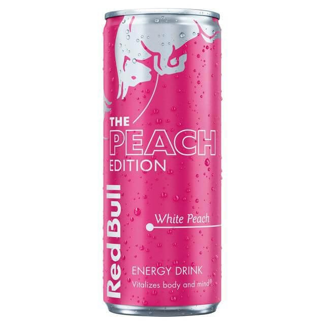 Redbull peach edition white peach 250ml
