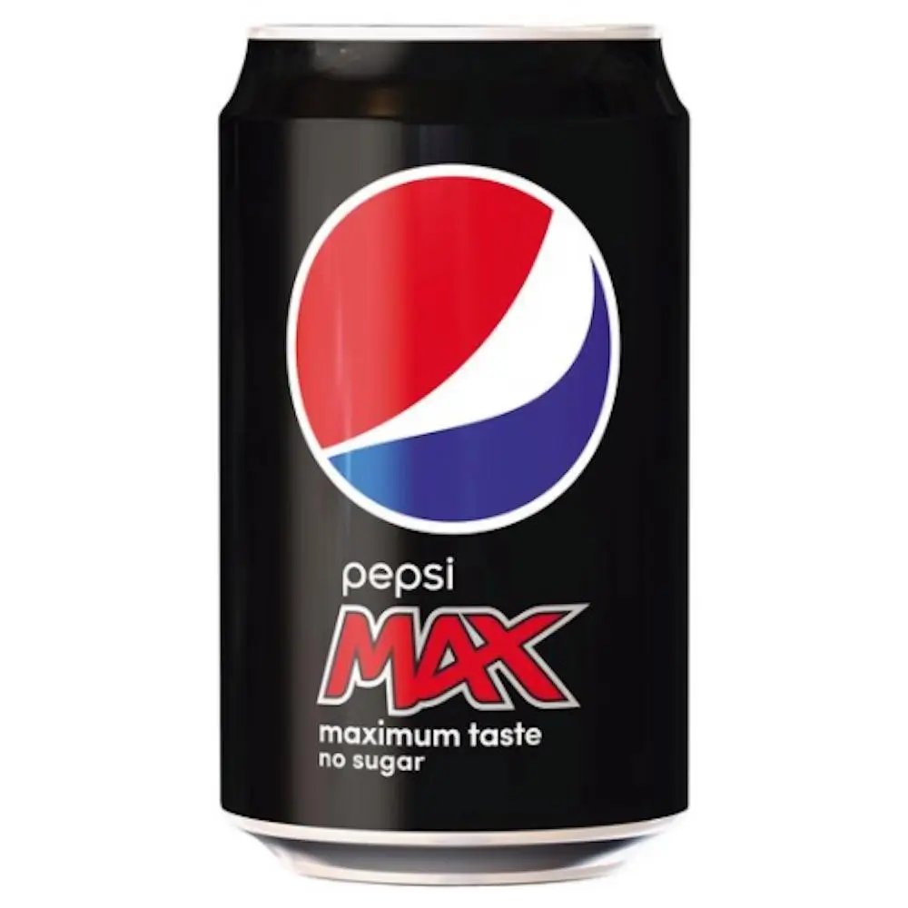 Pepsi max can 330ml