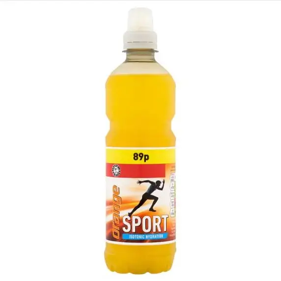 Isotonic sport orange 500ml