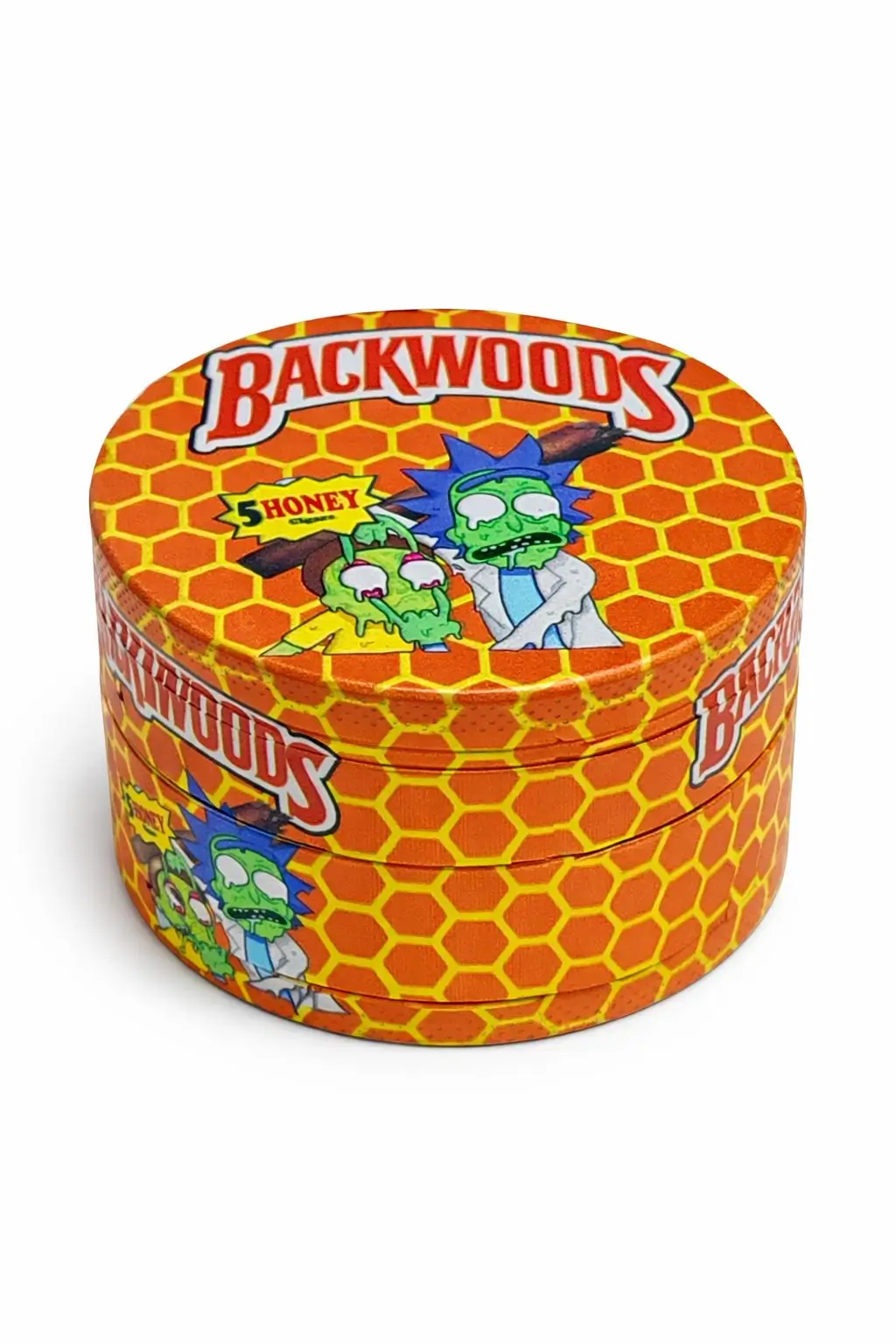 Backwoods honey rick and morty theme steel grinder